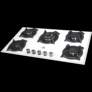 اجاق گاز صفحه‌ای درنیک 5 شعله شیشه‌ای مدل D19 - کلینیک ساختمانی سبلان
