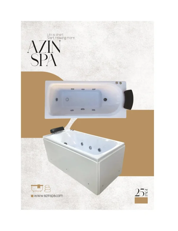 جکوزی یک نفره آذین اسپا مدل ASS 140